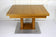 20TH CENTURY, AUSTRIA, OAKWOOD DINING TABLE, EXTENDABLE