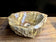 PETRIFIED WOOD SINK, BEIGE, BROWN, YELLOW, POLISHED