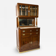 20TH CENTURY, ART NOUVEAU, MAHOGANY, BUFFET, CABINET