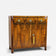 19TH CENTURY, AUSTRIA, NUTWOOD, TRUMEAU, COMMODE