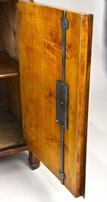 19TH CENTURY, AUSTRIA, NUTWOOD, TRUMEAU, COMMODE