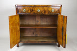 19TH CENTURY, AUSTRIA, NUTWOOD, TRUMEAU, COMMODE