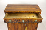 19TH CENTURY, AUSTRIA, NUTWOOD, TRUMEAU, COMMODE