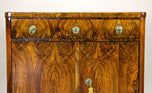 19TH CENTURY, AUSTRIA, NUTWOOD, TRUMEAU, COMMODE
