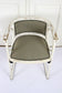 ART NOUVEAU, THONET, ARMCHAIRS, JOSEF HOFFMANN, WHITE LACQUERED, 1905