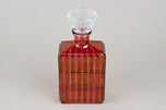 20TH CENTURY, ART DECO, GLASS DECANTER, AUSTRIA, 1930