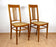 PAIR, ART NOUVEAU, BENTWOOD CHAIRS, J&J KOHN, AUSTRIA, 1910