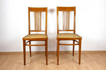 PAIR, ART NOUVEAU, BENTWOOD CHAIRS, J&J KOHN, AUSTRIA, 1910