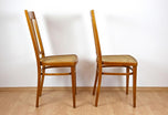 PAIR, ART NOUVEAU, BENTWOOD CHAIRS, J&J KOHN, AUSTRIA, 1910