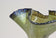 20TH CENTURY, GERMANY, IRIDESCENT GLASS VASE, SIGNED, 1982