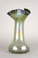 20TH CENTURY, GERMANY, IRIDESCENT GLASS VASE, SIGNED, 1982
