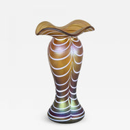 ART NOUVEAU, BOHEMIA, IRIDESCENT GLASS VASE, 1915, LOETZ WITWE