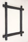 RUSTIC, WOODEN, TRAMP ART, MIRROR, HAND CARVED, AUSTRIA, CIRCA 1830