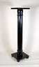 ART NOUVEAU, AUSTRIA, COLUMN PEDESTAL, EBONIZED BEECHWOOD, CIRCA 1900