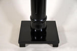 ART NOUVEAU, AUSTRIA, COLUMN PEDESTAL, EBONIZED BEECHWOOD, CIRCA 1900