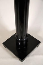 ART NOUVEAU, AUSTRIA, COLUMN PEDESTAL, EBONIZED BEECHWOOD, CIRCA 1900