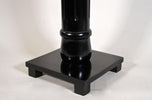 ART NOUVEAU, AUSTRIA, COLUMN PEDESTAL, EBONIZED BEECHWOOD, CIRCA 1900