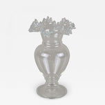 20TH CENTURY, AUSTRIA, ART NOUVEAU, FRILLY GLASS VASE, CIRCA 1910