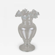 20TH CENTURY, AUSTRIA, ART NOUVEAU, FRILLY GLASS VASE, CIRCA 1910