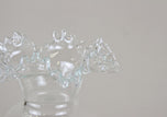 20TH CENTURY, AUSTRIA, ART NOUVEAU, FRILLY GLASS VASE, CIRCA 1910