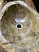 PETRIFIED WOOD SINK, BEIGE, BROWN, GREY TONES, ORGANIC MODERN, TOP QUALITY