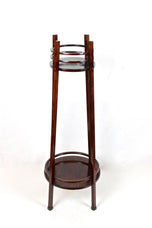 THONET, BENTWOOD, PLANT STAND, PEDESTAL, ART NOUVEAU, AUSTRIA, CIRCA 1915