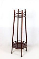 THONET, BENTWOOD, PLANT STAND, PEDESTAL, ART NOUVEAU, AUSTRIA, CIRCA 1915