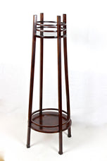 THONET, BENTWOOD, PLANT STAND, PEDESTAL, ART NOUVEAU, AUSTRIA, CIRCA 1915