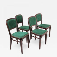 ART NOUVEAU, THONET CHAIRS, AUSTRIA, SET OF FOUR, CIRCA 1910