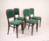ART NOUVEAU, THONET CHAIRS, AUSTRIA, SET OF FOUR, CIRCA 1910