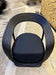 CONTEMPORARY, MODERN, BLACK BAMBOO BENTWOOD ARMCHAIR