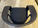 CONTEMPORARY, MODERN, BLACK BAMBOO BENTWOOD ARMCHAIR