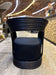 CONTEMPORARY, MODERN, BLACK BAMBOO BENTWOOD ARMCHAIR