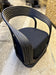CONTEMPORARY, MODERN, BLACK BAMBOO BENTWOOD ARMCHAIR