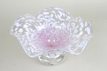 MURANO GLASS CENTERPIECE, GLASS BOWL, LATE MID CENTURY, ITALY, 1960/70