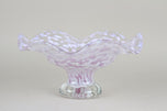 MURANO GLASS CENTERPIECE, GLASS BOWL, LATE MID CENTURY, ITALY, 1960/70