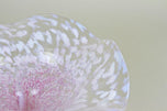 MURANO GLASS CENTERPIECE, GLASS BOWL, LATE MID CENTURY, ITALY, 1960/70