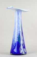 MURANO GLASS VASE, JACK IN THE PULPIT, ITALY, CIRCA 1965