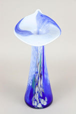 MURANO GLASS VASE, JACK IN THE PULPIT, ITALY, CIRCA 1965