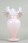 20TH CENTURY, ART NOUVEAU, PINK, FRILLY, GLASS VASE, AUSTRIA, CIRCA 1900