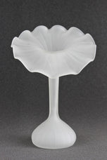 MID CENTURY, FRANCE, JACK-IN-THE-PULPIT, GLASS VASE, CIRCA 1960