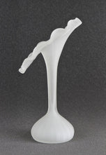 MID CENTURY, FRANCE, JACK-IN-THE-PULPIT, GLASS VASE, CIRCA 1960