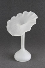 MID CENTURY, FRANCE, JACK-IN-THE-PULPIT, GLASS VASE, CIRCA 1960
