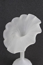 MID CENTURY, FRANCE, JACK-IN-THE-PULPIT, GLASS VASE, CIRCA 1960