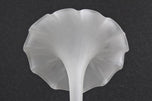 MID CENTURY, FRANCE, JACK-IN-THE-PULPIT, GLASS VASE, CIRCA 1960