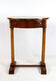 OVAL, 19TH CENTURY, NUTWOOD SIDE TABLE, AUSTRIA, CIRCA 1830