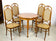 THONET, BENTWOOD, TABLE, CHAIRS, ART NOUVEAU