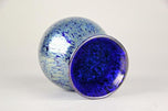 LOETZ WITWE, ART NOUVEAU, GLASS VASE, COBALT, PAPILLON, BOHEMIA, CIRCA 1903
