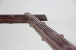 RUSTIC, WOODEN, BLACK FOREST, WALL MIRROR, AUSTRIA, CIRCA 1900
