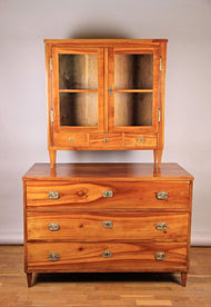 19TH CENTURY, AUSTRIA, BIEDERMEIER, CHERRYWOOD, CHEST OF DRAWERS